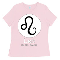 Bubblegum Pink Leo Horoscope Ladies Tee - Bettercallsaul