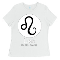 White Leo Horoscope Ladies Tee - Bettercallsaul