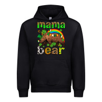 Black st patricks mama  bear Urban Hoodie - AdoDesignShop