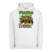 Pigment Lunar Rock st patricks mama  bear Urban Hoodie - AdoDesignShop