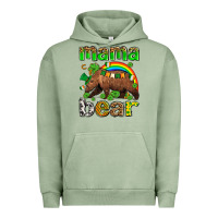 Pigment Oil Green st patricks mama  bear Urban Hoodie - AdoDesignShop