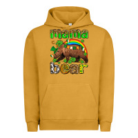 Pigment Peanut Butter st patricks mama  bear Urban Hoodie - AdoDesignShop