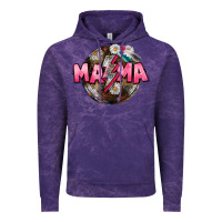 Cloud Purple Mama lightning bolt Mother's Day Vintage Hoodie - CowGirlArtShop