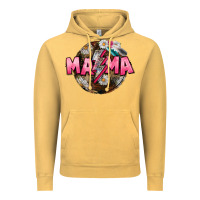 Vintage Mustard Mama lightning bolt Mother's Day Vintage Hoodie - CowGirlArtShop