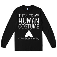 Moth Easy Halloween Human Costume Insect Owlet Diy Gift T Shirt Long Sleeve Tee | Teevron