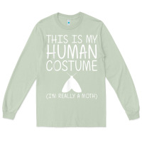 Matcha moth easy halloween human costume insect owlet diy gift t shirt Long Sleeve Tee - trangStudio