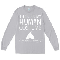 Moon Dust moth easy halloween human costume insect owlet diy gift t shirt Long Sleeve Tee - trangStudio