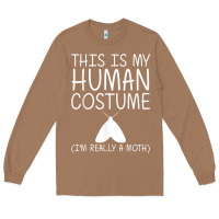 Toasted Coconut moth easy halloween human costume insect owlet diy gift t shirt Long Sleeve Tee - trangStudio