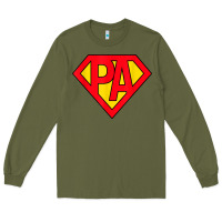 Army Green physician assistant super hero pa costume halloween gifts t shirt Long Sleeve Tee - trangStudio
