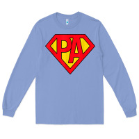 Colony Blue physician assistant super hero pa costume halloween gifts t shirt Long Sleeve Tee - trangStudio