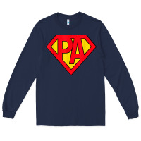 Navy physician assistant super hero pa costume halloween gifts t shirt Long Sleeve Tee - trangStudio
