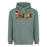 Sage christmas believe Heavyweight Hoodie - BarkalooDesign