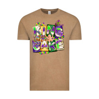 Vintage Coffee king cake mardi gras Vintage Tee - CowGirlArtShop
