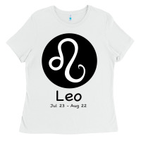 White Leo Horoscope Ladies Tee - Bettercallsaul