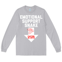 Moon Dust Mens Crude Humor Inappropriate Emotional Support Snake Halloween Long Sleeve Tee - trangStudio