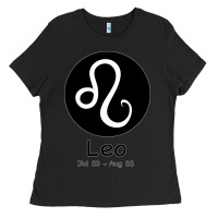 Black Leo Horoscope Ladies Tee - Bettercallsaul