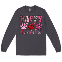 Smoke happy valentine's day paws Long Sleeve Tee - OliviaCreatesArt