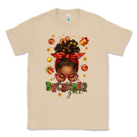 Mushroom december girl christmas afro messy bun Classic Tee - texasbilliewilder