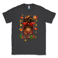 Smoke december girl christmas afro messy bun Classic Tee - texasbilliewilder
