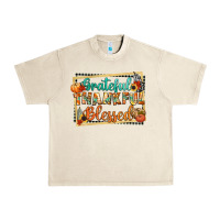 Sandshell thankful grateful blessed Urban Heavy Tee - CowGirlArtShop