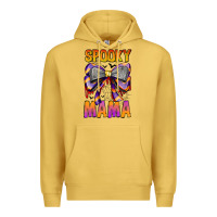 Antique Gold Spooky Mama Premium Hoodie - CowhideDigitalArt