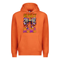 Carrot Spooky Mama Premium Hoodie - CowhideDigitalArt