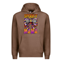 Chestnut Spooky Mama Premium Hoodie - CowhideDigitalArt