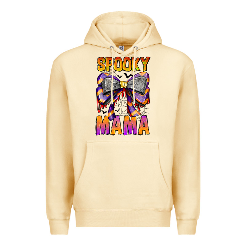 Spooky Mama Premium Hoodie by CowhideDigitalArt | Teevron