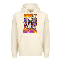Sandshell Spooky Mama Premium Hoodie - CowhideDigitalArt