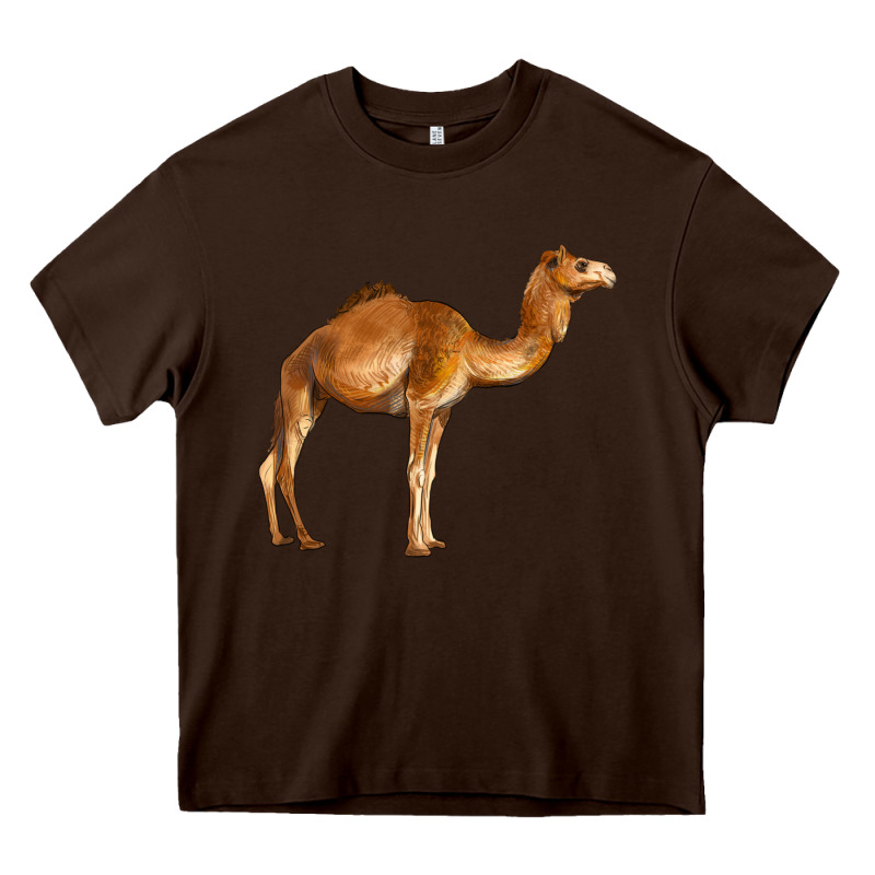 Camel Heavy Core Tee by BarkalooDesign | Teevron