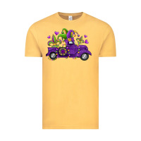 Vintage Mustard mardi gras truck Vintage Tee - Jasminsmagicworld