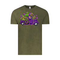 Vintage Olive mardi gras truck Vintage Tee - Jasminsmagicworld