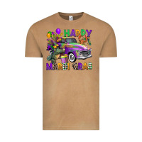Vintage Camel happy mardi gras truck Vintage Tee - CowGirlArtShop