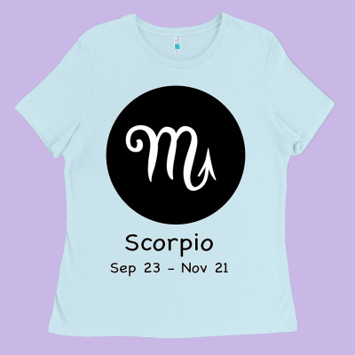 Scorpio Horoscope Ladies Tee Designed By Bettercallsaul