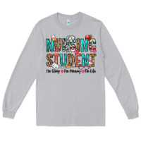 Moon Dust nursing student no sleep no money no life Long Sleeve Tee - OliviaCreatesArt
