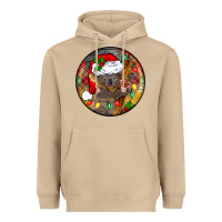 Mushroom Christmas koala Heavyweight Hoodie - BarkalooDesign