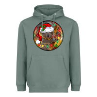 Sage Christmas koala Heavyweight Hoodie - BarkalooDesign