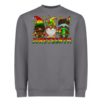 Storm June Teenth Gnomes Heavyweight Sweatshirt - CowhideDigitalArt