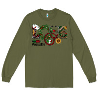 Army Green christmas love nurselife Long Sleeve Tee - RanaPortraitStore