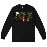 Black christmas love nurselife Long Sleeve Tee - RanaPortraitStore