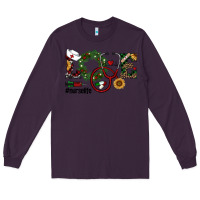 Plum christmas love nurselife Long Sleeve Tee - RanaPortraitStore