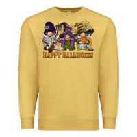Antique Gold happy halloween  gnomies Premium Sweatshirt - BarkalooDesign
