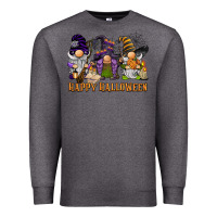 Charcoal Heather happy halloween  gnomies Premium Sweatshirt - BarkalooDesign