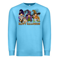 Ocean Blue happy halloween  gnomies Premium Sweatshirt - BarkalooDesign