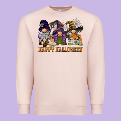 Happy Halloween  Gnomies Premium Sweatshirt Designed By Barkaloodesign
