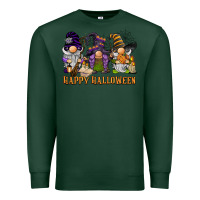 Sports Green happy halloween  gnomies Premium Sweatshirt - BarkalooDesign