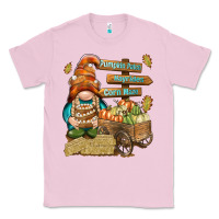 Bubblegum Pink Pumpkin patch hayrides and corn maze Classic Tee - NancyCooperArtShop