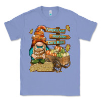 Colony Blue Pumpkin patch hayrides and corn maze Classic Tee - NancyCooperArtShop