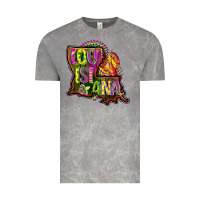 Cloud Rock louisiana map Vintage Tee - CowGirlArtShop
