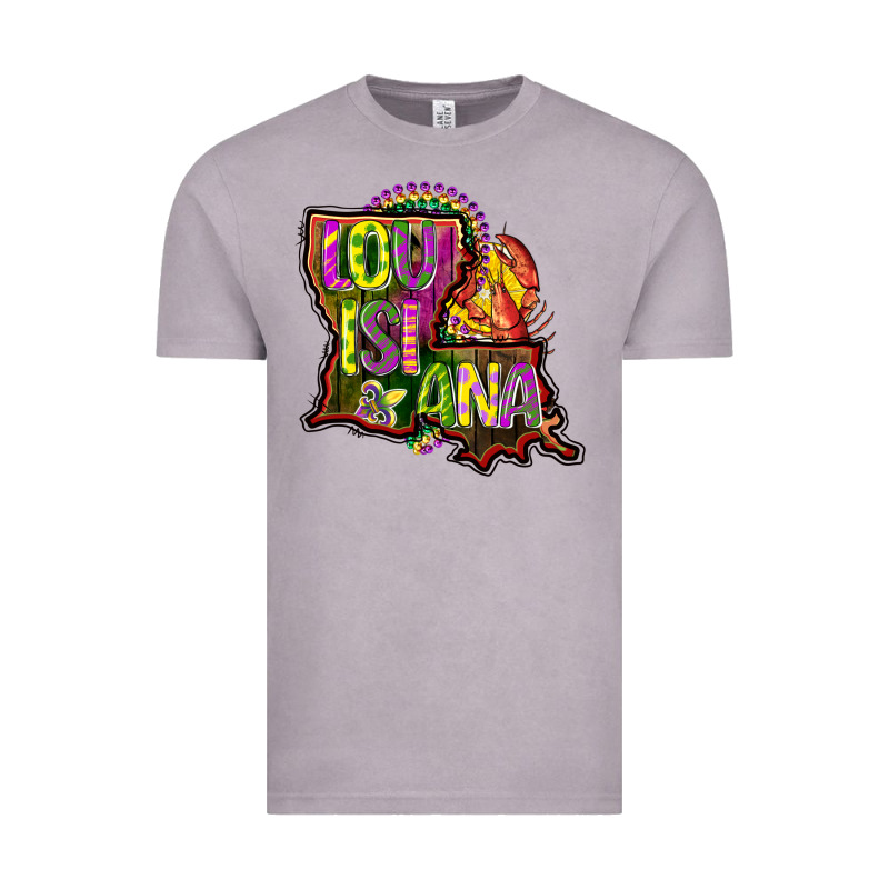 Louisiana Map Vintage Tee by CowGirlArtShop | Teevron